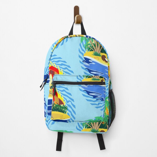 Item preview, Banana Cartoon Character Relax on Summer Tropical Beach designed and sold by BluedarkArt.
