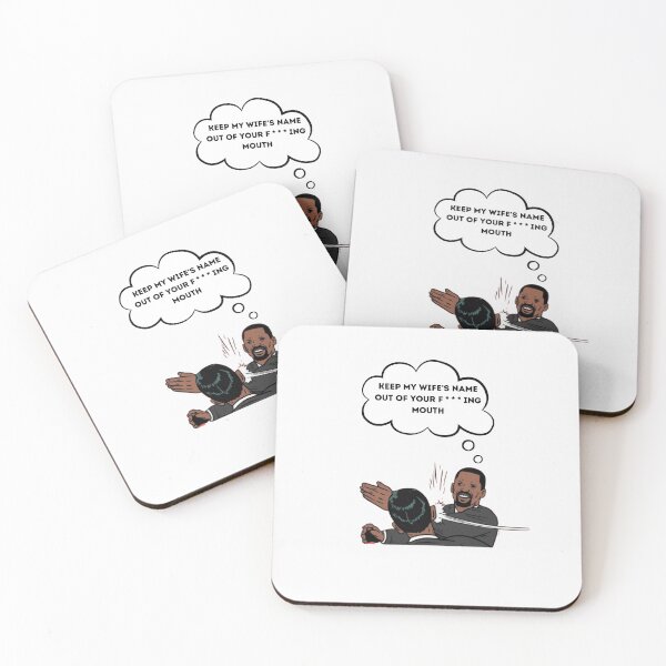 Item preview, Will Smith Slaps Chris Rock - keep my wife's name out of your fuckin' mouth designed and sold by lhousshop.