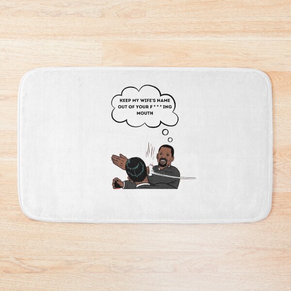 Item preview, Will Smith Slaps Chris Rock - keep my wife's name out of your fuckin' mouth designed and sold by lhousshop.