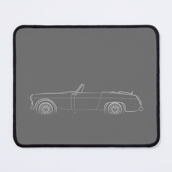 Item preview, 1969 MG Midget MKiii - profile stencil, white designed and sold by mal-photography.