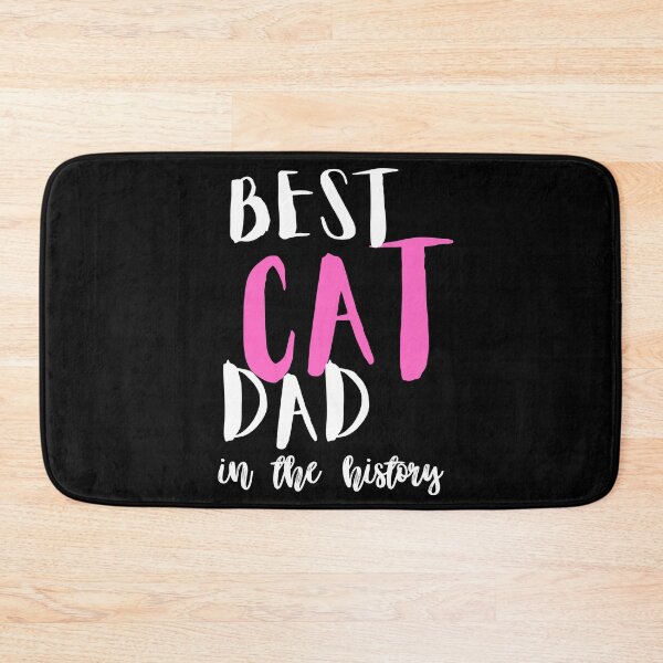 Item preview, Best Dad cat typography  designed and sold by Rsagur12.