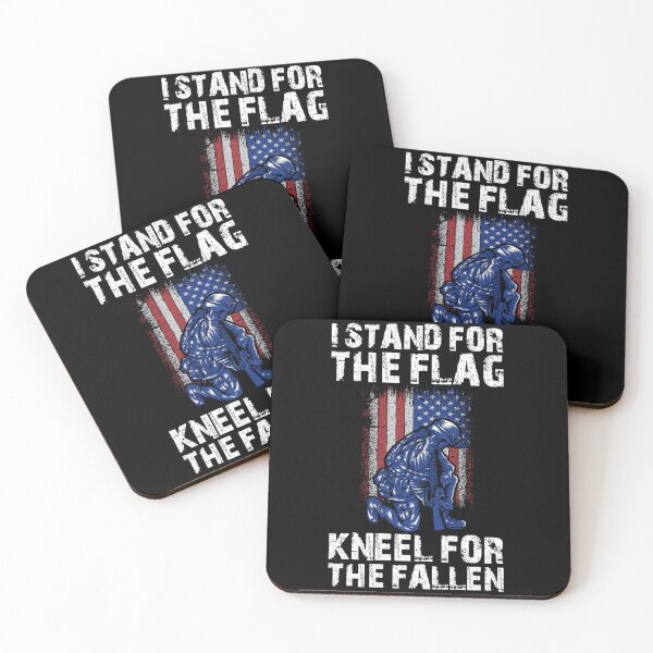 Item preview, Stand for the flag kneel for the fallen designed and sold by pnkpopcorn.
