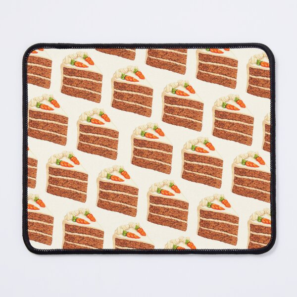 Item preview, Carrot Cake Pattern - White designed and sold by Kelly  Gilleran.