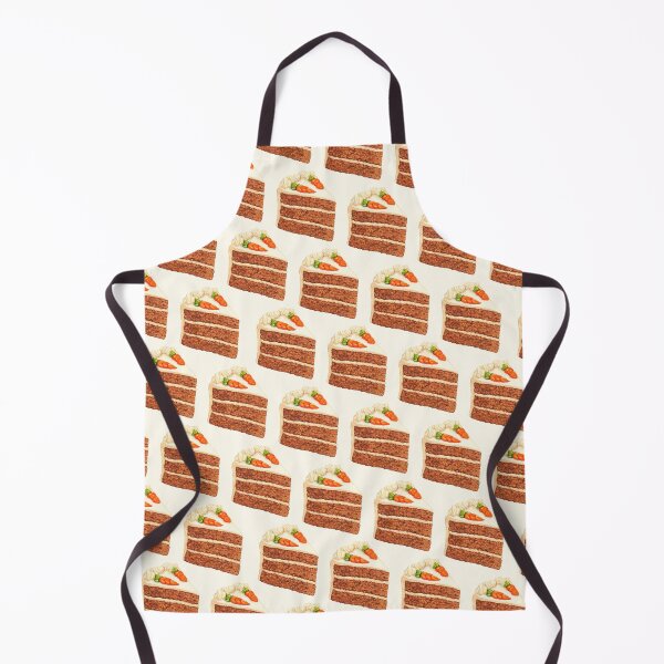 Item preview, Carrot Cake Pattern - White designed and sold by Kelly Gilleran.