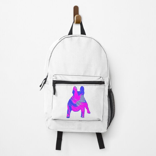 Item preview, I Love My French Bulldog Dog Hot Pink Silhouette  designed and sold by AMSonArt.