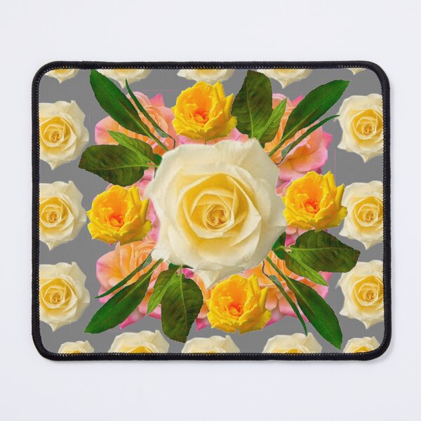 Item preview, SPRING GARDEN ROSE ABUNDANCE PATTERNS TEAL ART designed and sold by sharlesart.