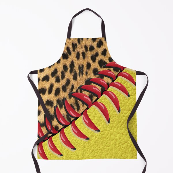 Item preview, Softbol de lanzamiento rápido de piel de leopardo designed and sold by 99Fastpitch.