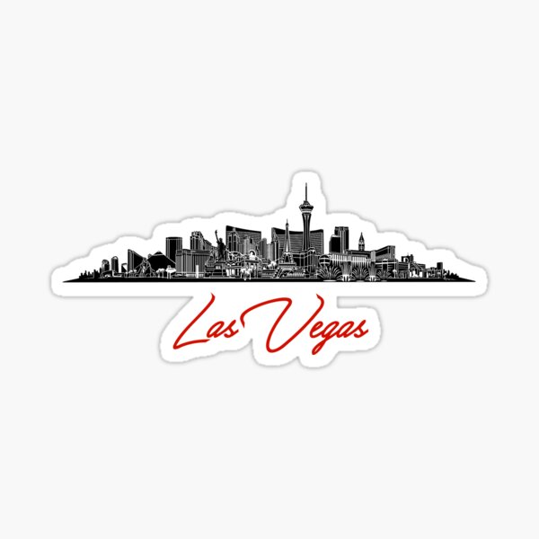 Las Vegas Strong Sticker for Sale by crystalgreeen