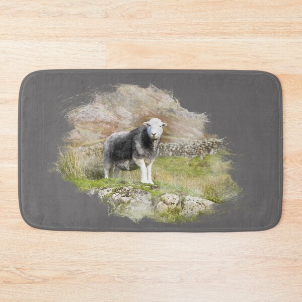 Item preview, Herdwick Sheep Watercolour Photograph designed and sold by Jane Stanley Photography.