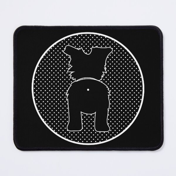 Item preview, Border Collie Dog Butt on Polka Dots designed and sold by PeachesMommy.
