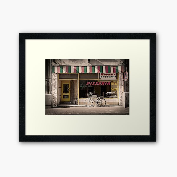 Pizzeria Framed Art Print