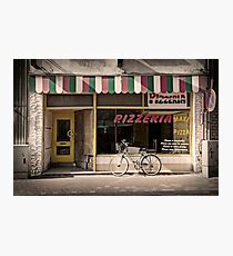Pizzeria Photographic Print