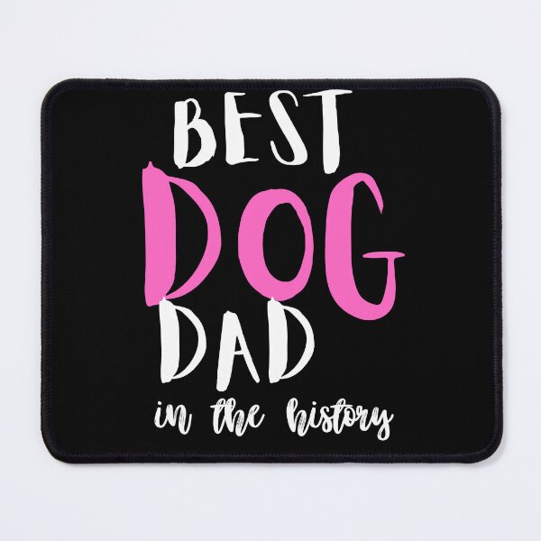 Item preview, Best Dog Dad typography designed and sold by Rsagur12.