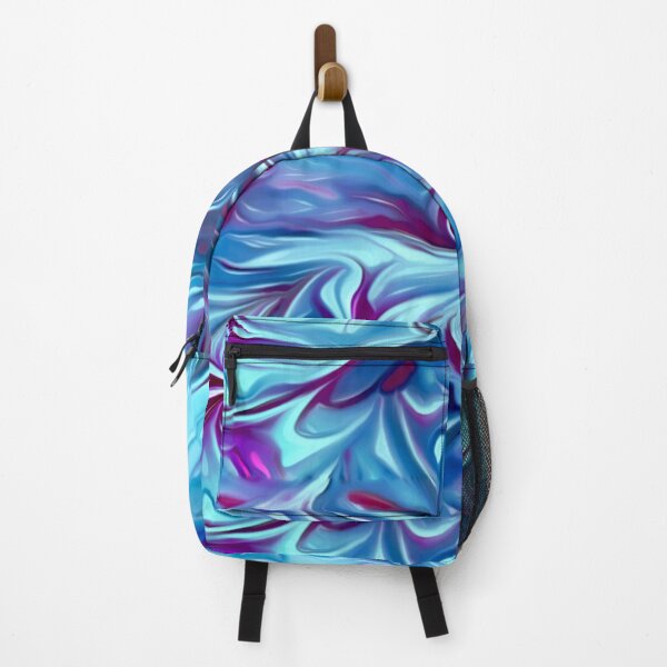 Item preview, Dark Silky Blue and Magenta Marbled Swirl designed and sold by nimreninmu.