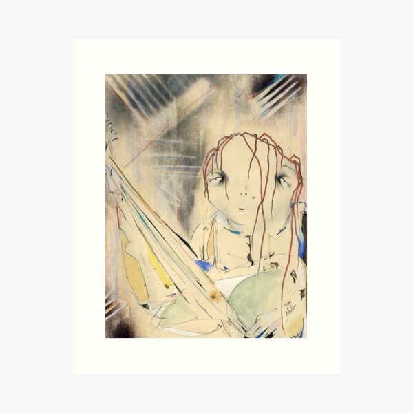 Guitarist (2013) Art Print