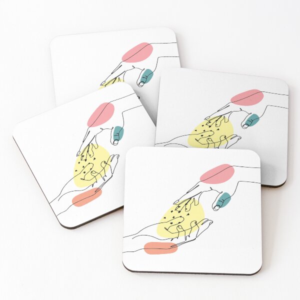 Item preview, Beautiful Abstract One Line Drawing Hand Art designed and sold by virillanissa.