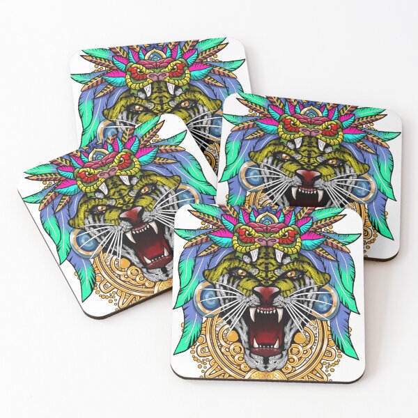 Item preview, Jaguar Ritual designed and sold by HenzoIlustrador.