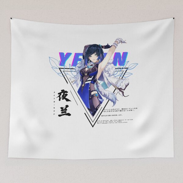 Item preview, Yelan - Genshin impact designed and sold by Omagatoki.