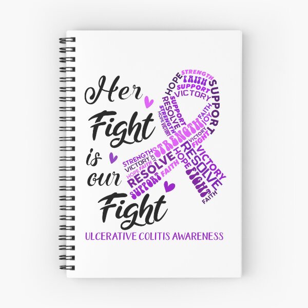 Item preview, Ulcerative Colitis Warrior, Her Fight is our Fight Ulcerative Colitis Awareness designed and sold by Greggwillard.