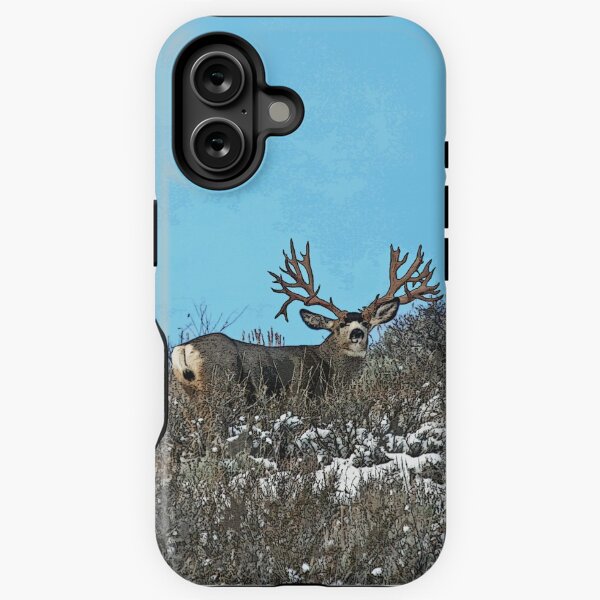 Vista previa del artículo con la obra «Ciervo mula monstruo», diseñado y vendido por Saltypro.