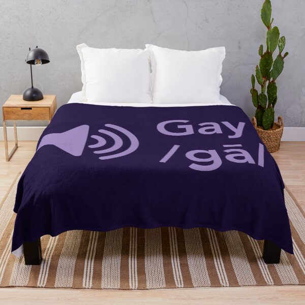 Item preview, Say Gay! (lavender text) designed and sold by Thelittlelord.