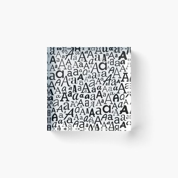 Item preview, A | Typography (White) designed and sold by gembers.