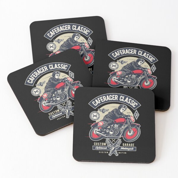 Item preview, Caferacer Classic Club Custom Motorcycle Adventure Biker Lifestyle designed and sold by Sunnyhova.