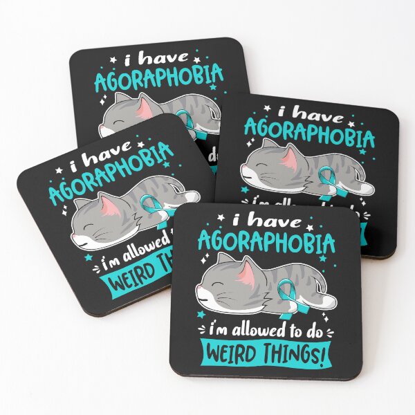 Item preview, Agoraphobia Awareness, I Have Agoraphobia i'm Allowed to do Weird Things! designed and sold by Tammyilaria.