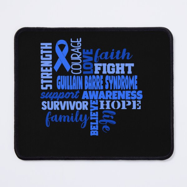 Item preview, Guillain Barre Syndrome Awareness - Strength Courage Faith Hope Love Fight Support Survivor Family Life Believe designed and sold by Hilten.