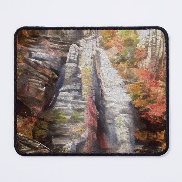 Item preview, West Virginia Travel Appalachian Mountains Painting New River Gorge designed and sold by CattlettArt.