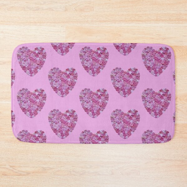 Item preview, Rose Bud Love Heart designed and sold by AccidentalRug.