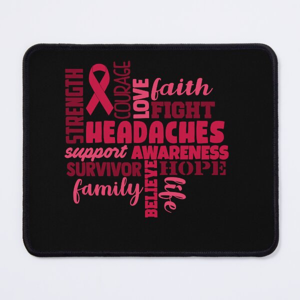 Item preview, Headaches Awareness - Strength Courage Faith Hope Love Fight Support Survivor Family Life Believe designed and sold by Hilten.