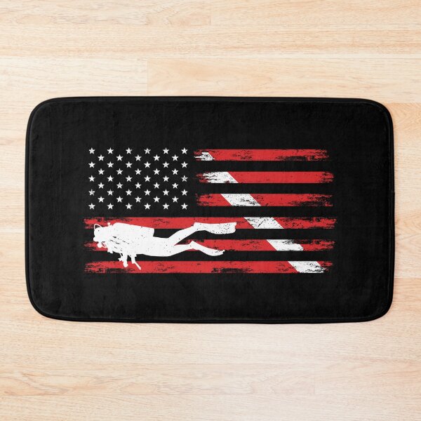 Item preview, Scuba Diving American Flag designed and sold by ProofBrand.