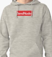 Send Nudes Supreme Homage Pullover Hoodie