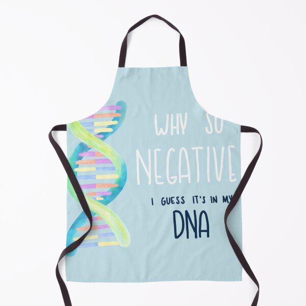 Item preview, Biology Pun: Pessimistic DNA Blue designed and sold by murphydesigns.