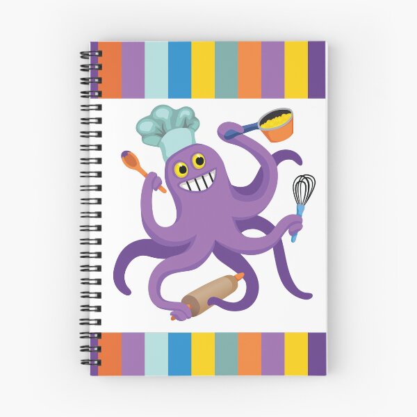 Item preview, Octopus Chef - Kitchen Octopus designed and sold by Galanat26.