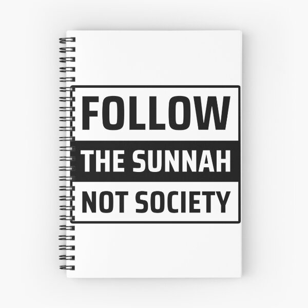 Item preview, follow the sunnah not society - islamic art quotes designed and sold by EfenDesign.