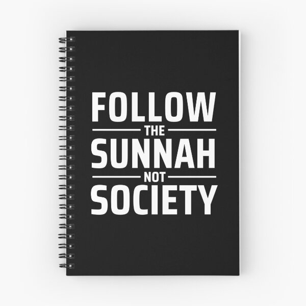 Item preview, follow the sunnah not society - islamic art quotes designed and sold by EfenDesign.