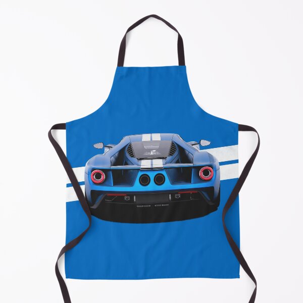 Item preview, American Muscle Car With White Diagonal Stripes (Rear) designed and sold by ApexFibers.