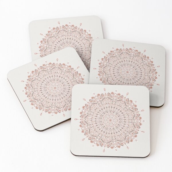 Item preview, Burnt orange mandala designed and sold by lilletk.