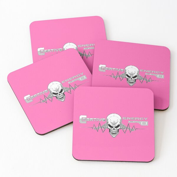 Item preview, WEIRDO - Creative Energy Flo - Skull - Black and White - Pink designed and sold by hector2ortega.