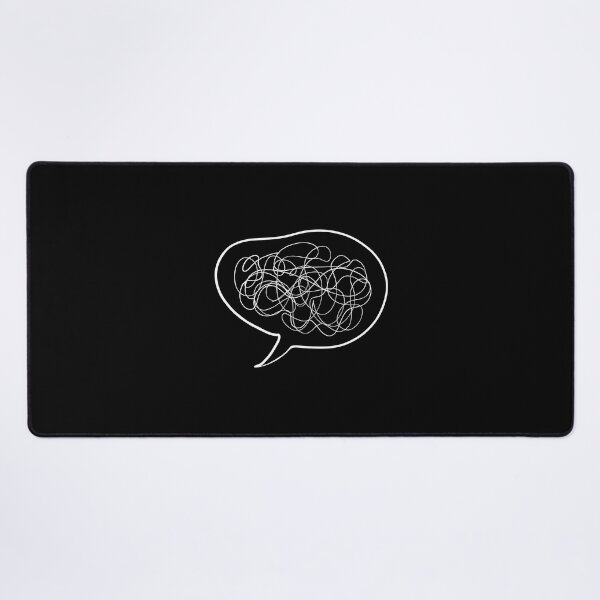 Item preview, speech bubble confused designed and sold by InmyOwnwords.