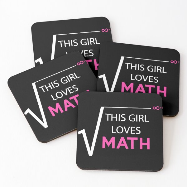 Item preview, This Girl loves Math - math teacher designed and sold by Raiko-art.
