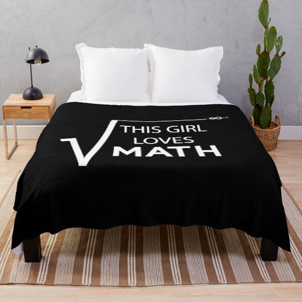 Item preview, This Girl loves Math - math teacher designed and sold by Raiko-art.