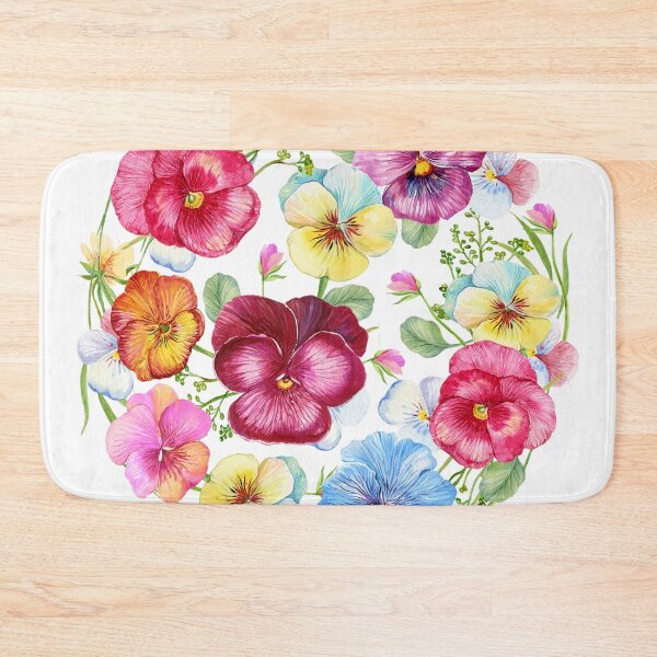 Item preview, Watercolor Pansy Flowers  designed and sold by silviaol.