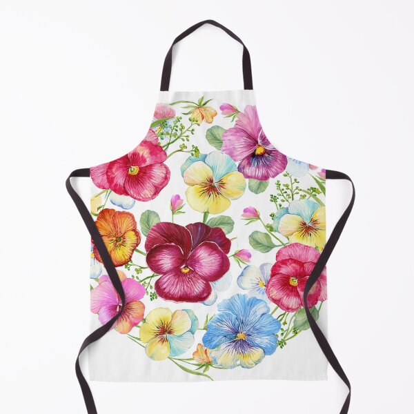 Item preview, Watercolor Pansy Flowers designed and sold by silviaol.