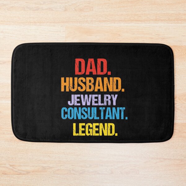 Item preview, Jewelry Consultant Dad Husband Legend designed and sold by ASSOUKI9.