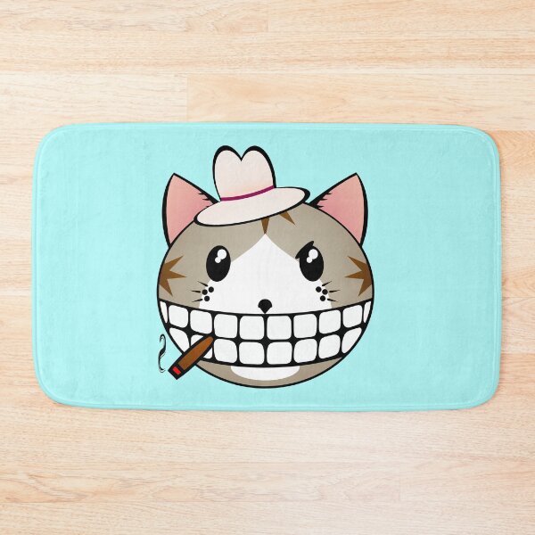 Item preview, Gangster Kitty - Grey Tabby Tuxie designed and sold by RawSunArt.