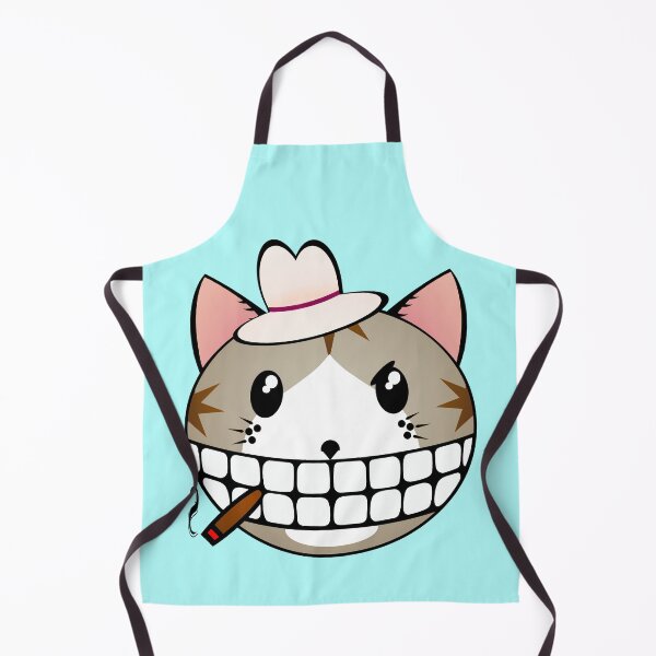 Item preview, Gangster Kitty - Grey Tabby Tuxie designed and sold by RawSunArt.