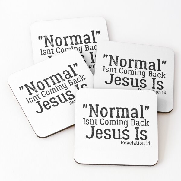 Item preview, Normal Isnt Coming Back Jesus Is designed and sold by AMERZAGUE DESIGN.